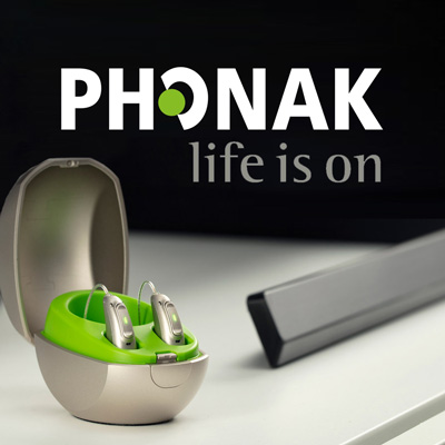 Phonak hearing aids and hearing devices