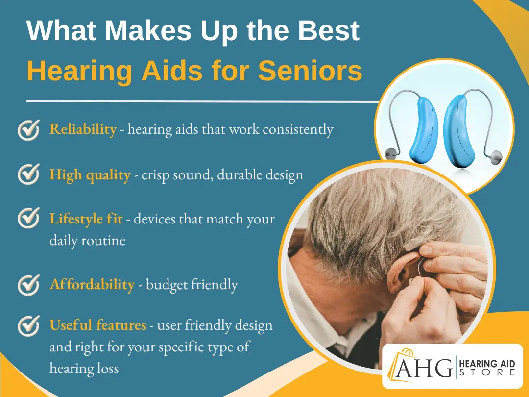What makes up the best hearing aids for seniors