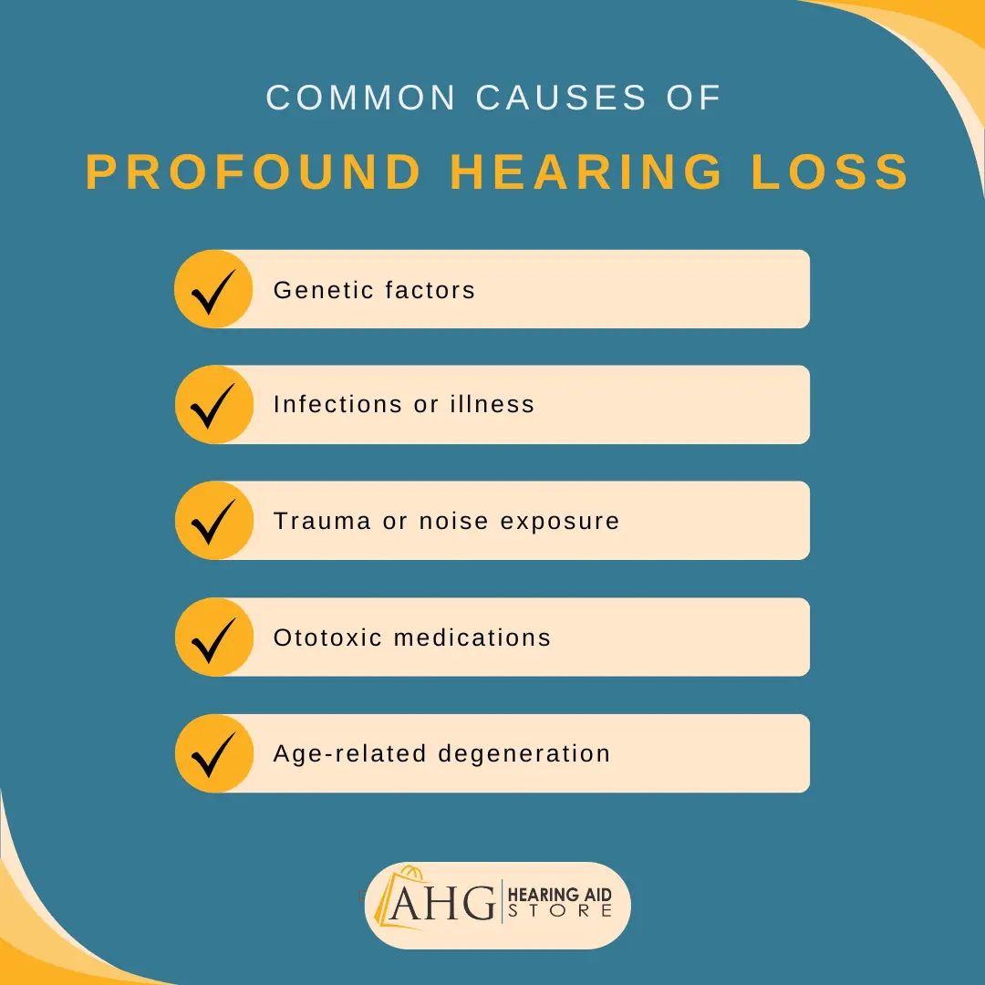 Common Causes of Profound Hearing Loss